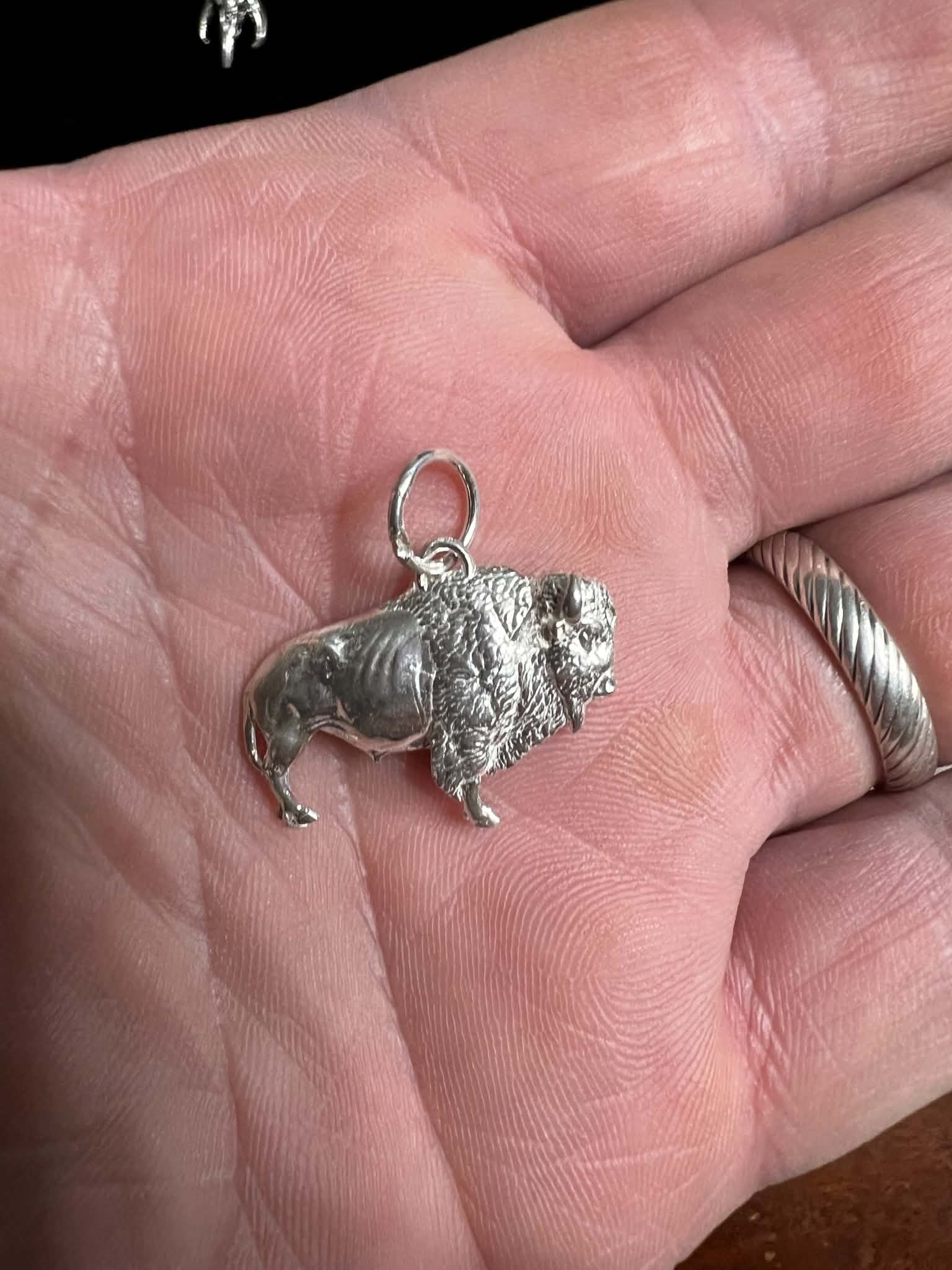 3d American Buffalo Pendant