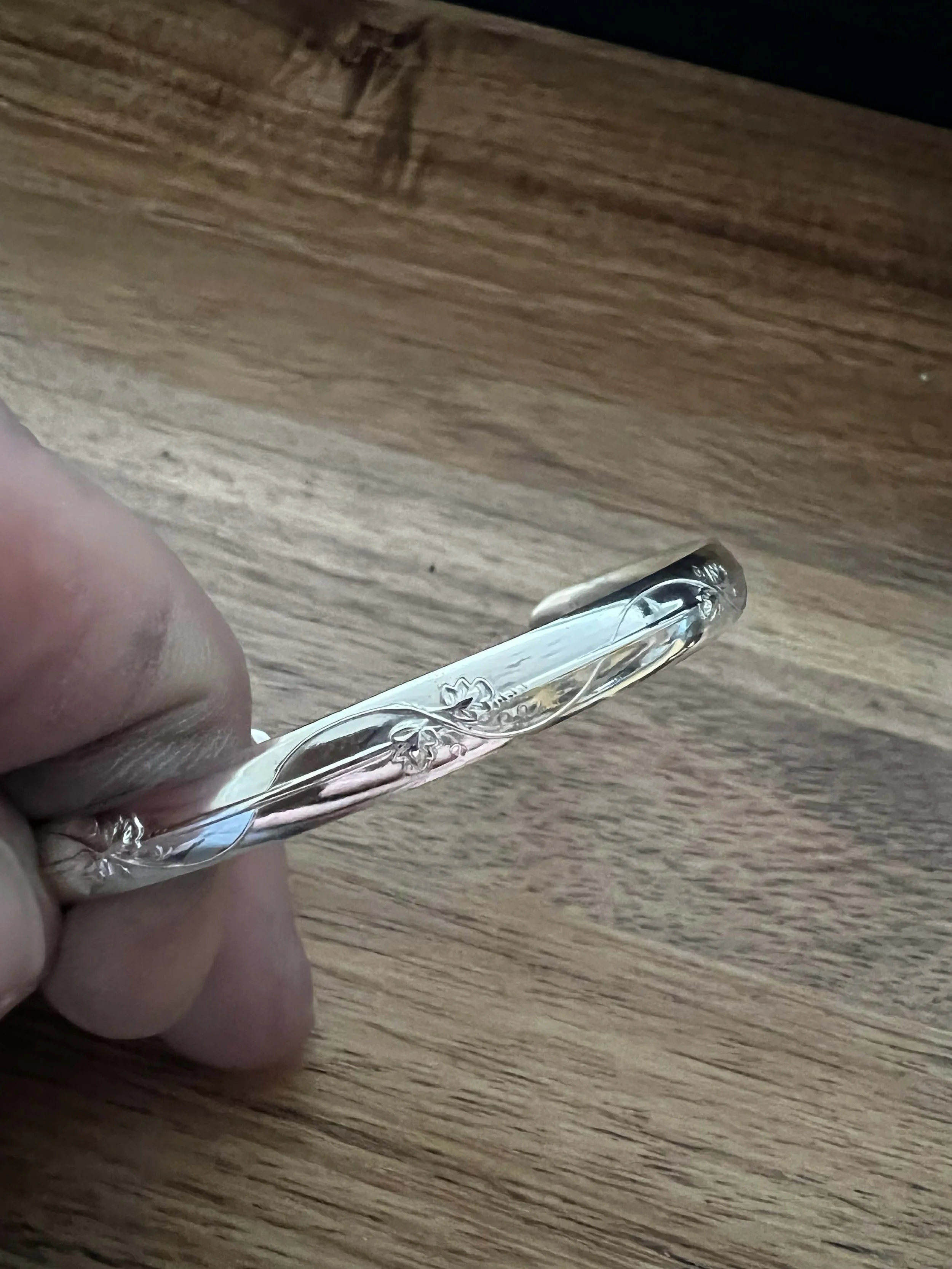 Simple Flowers Cuff Bracelet