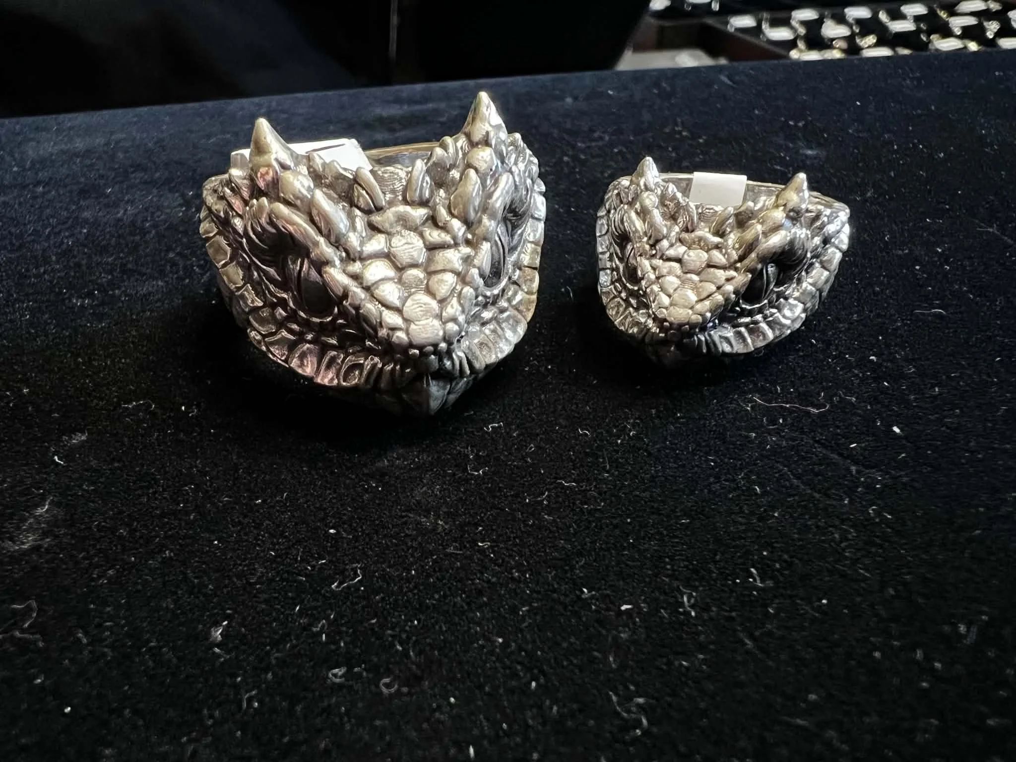 Sterling Silver Viper Ring