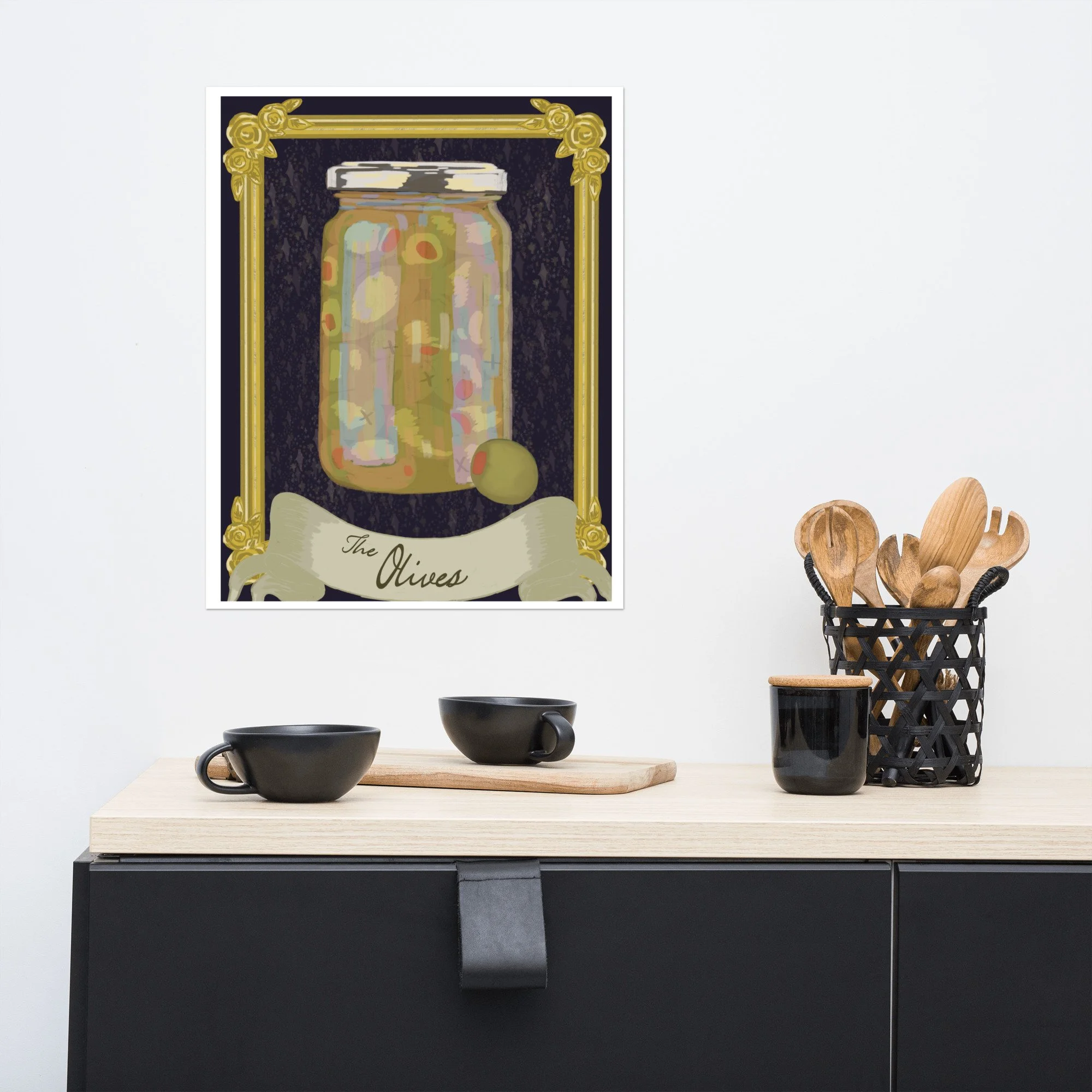 Tarot: The Olives Matte Print