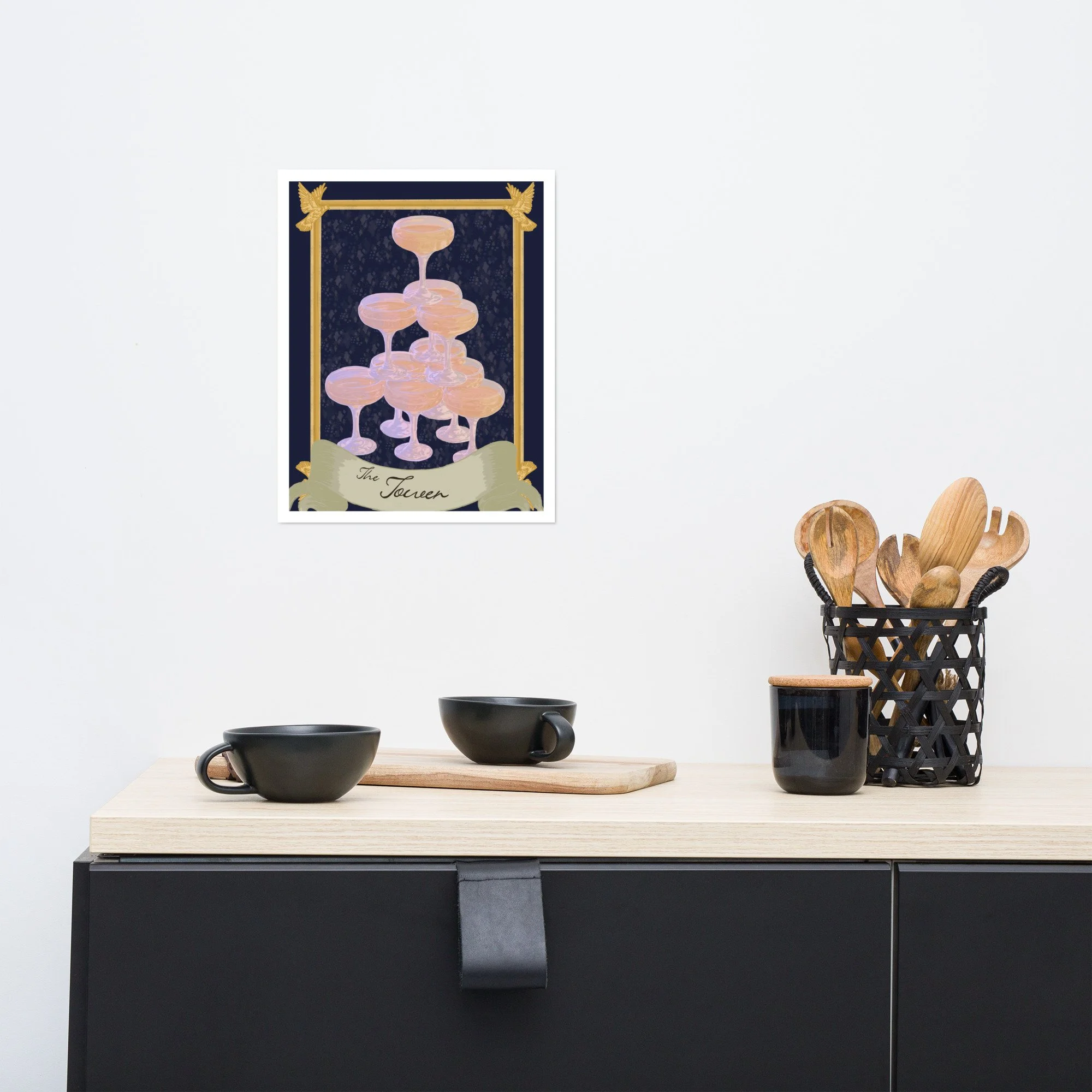 Tarot: The Tower Matte Poster