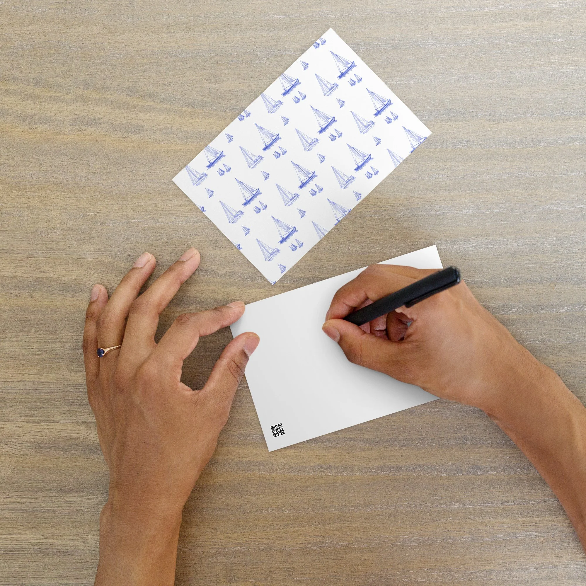 Toile de Voyage Postcard