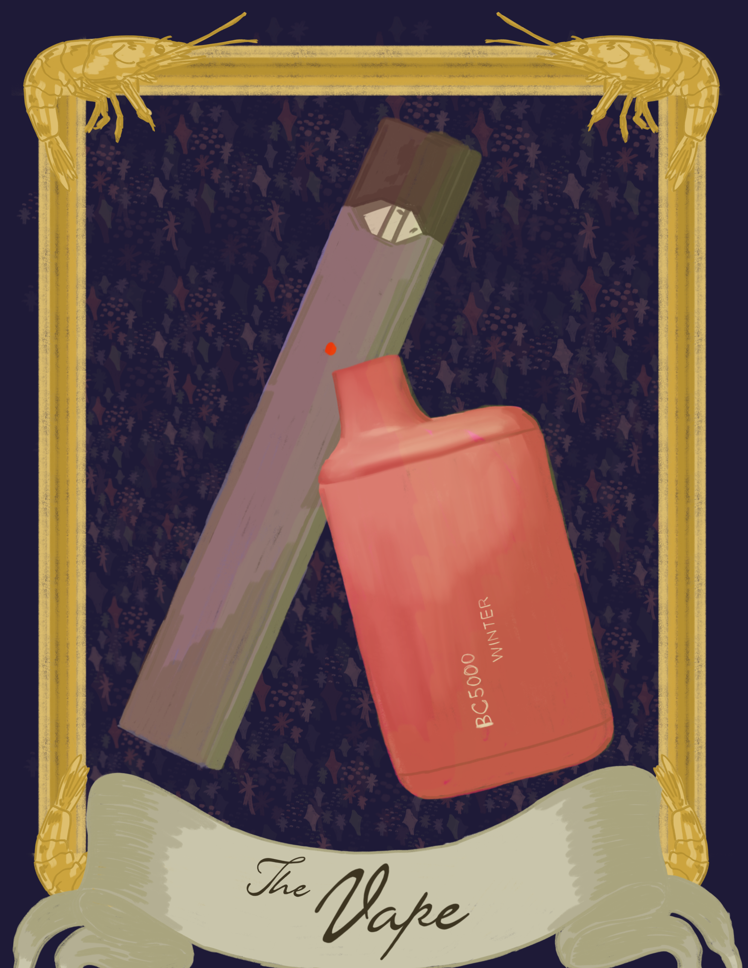 Tarot: The Vape Matte Poster