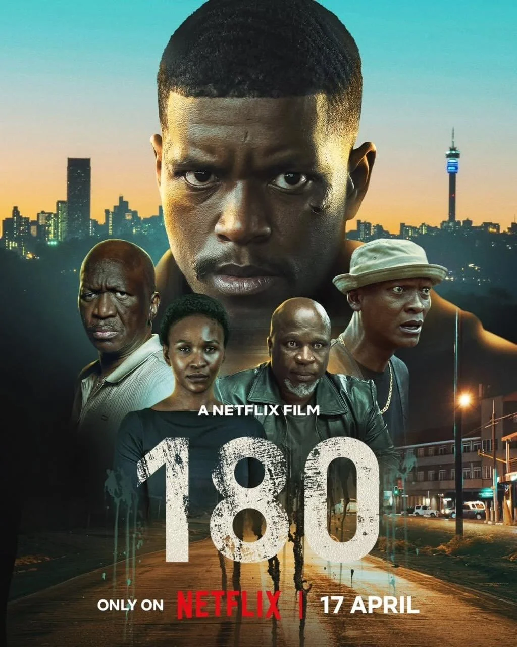 Today is the day! Huge congratulations to @prince_beez on his first lead role in a film for @netflixsa &ldquo;180&rdquo;. 

Stream it now globally.

Shout out to @noxi_dla who also has a great performance in the film.