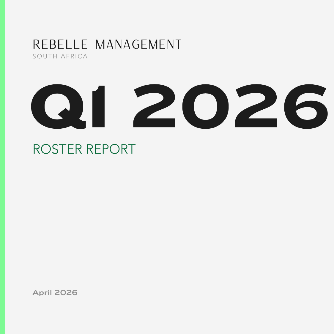 A Quarter in Motion: Rebelle Management South Africa's Q1 2026