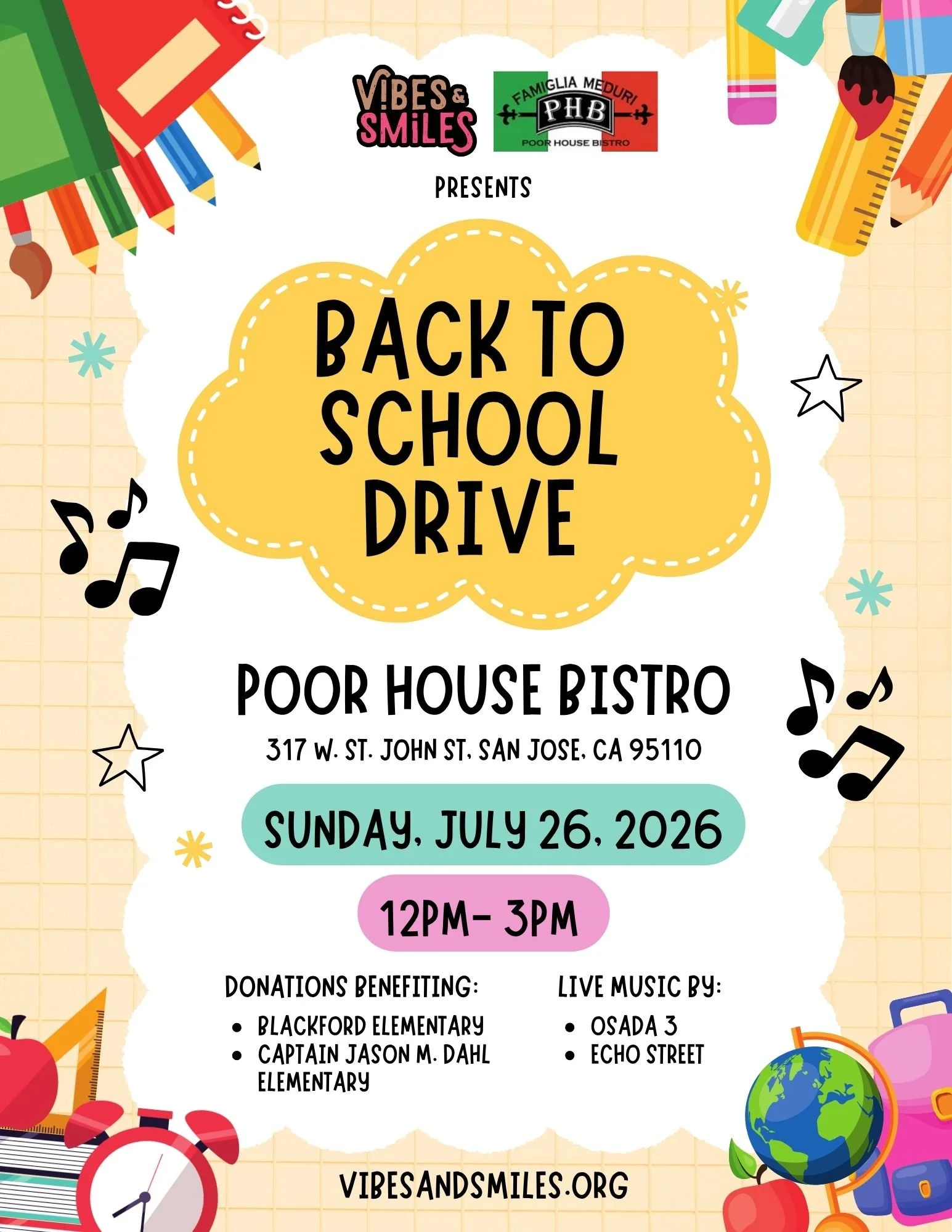 Back to School Drive