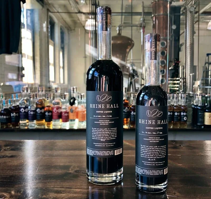 Rhine Hall’s coffee liqueur grew out of a collaboration with a famous partner