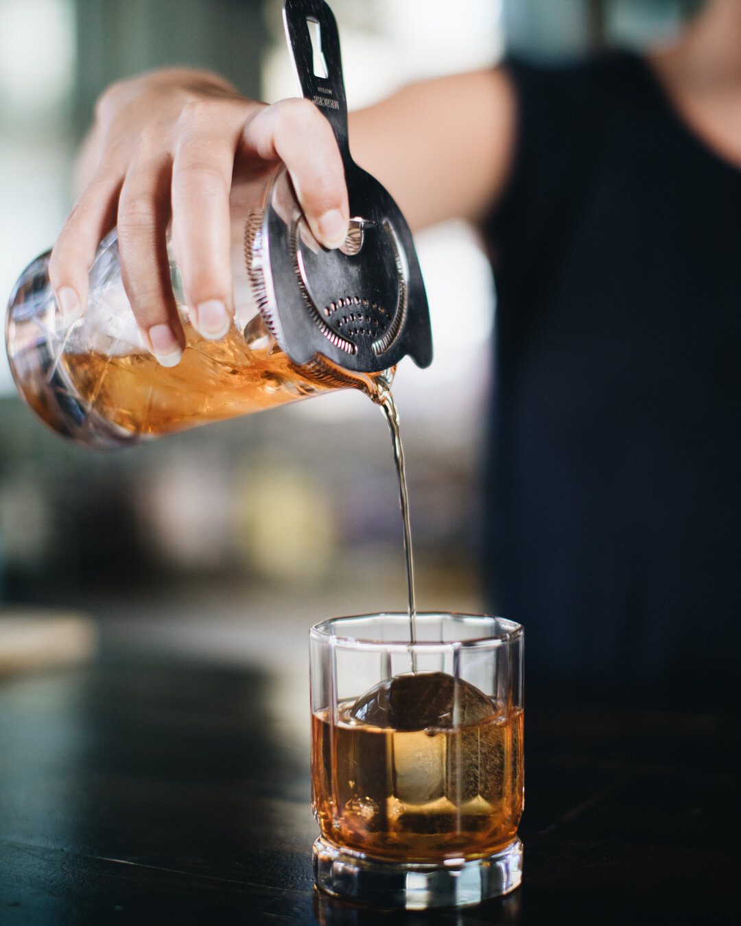 Perfect fall day for a perfect fall cocktail. Our classic old fashioned can get a twist with any number of our spirits &mdash; apple, pear, plum, cherry &mdash; all fit into this sipper perfectly. Open til 9 &mdash; come through! 🥃