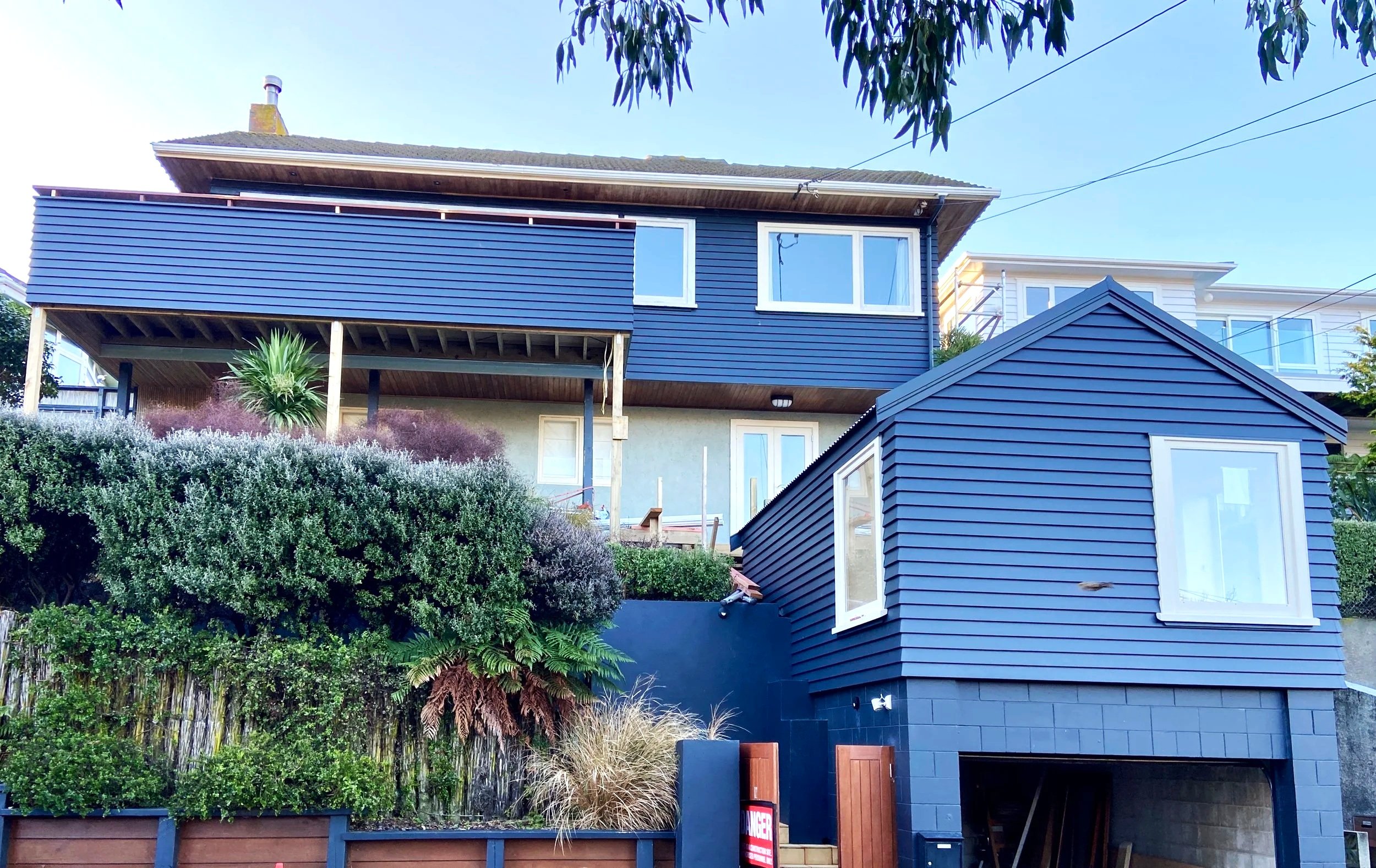 AFTER - Yoga Studio Above Existing Garage & Balcony Replacement