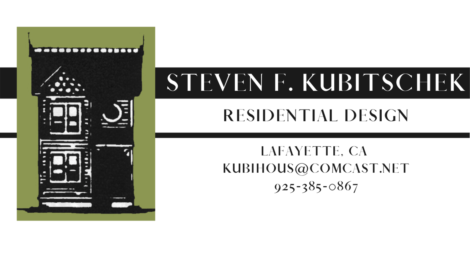 Steven F. Kubitschek Residential Designs