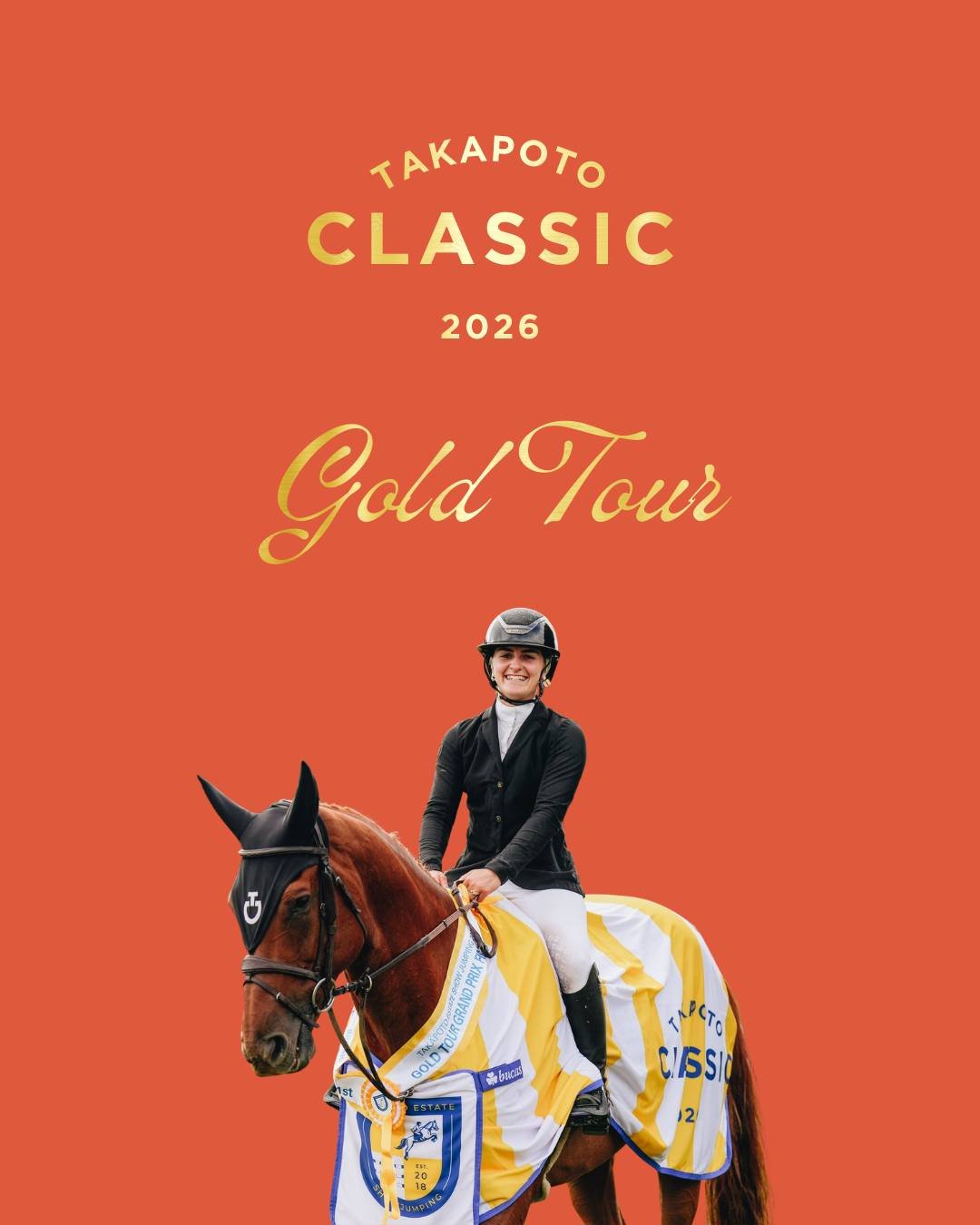 We present Sophie Scott and  Normandy GHP -  winners of the Gold Tour Grand Prix Final 2026! 🥳 🎉 🎊 🍾 🥂

🥇 Sophie Scott and Normandy GHP
🥈 Makenzie Causer and Dolce Del Colle
🥉 Katie Meredith and Sapphire SSNZ
4th Sophie Scott and Equine Ameri