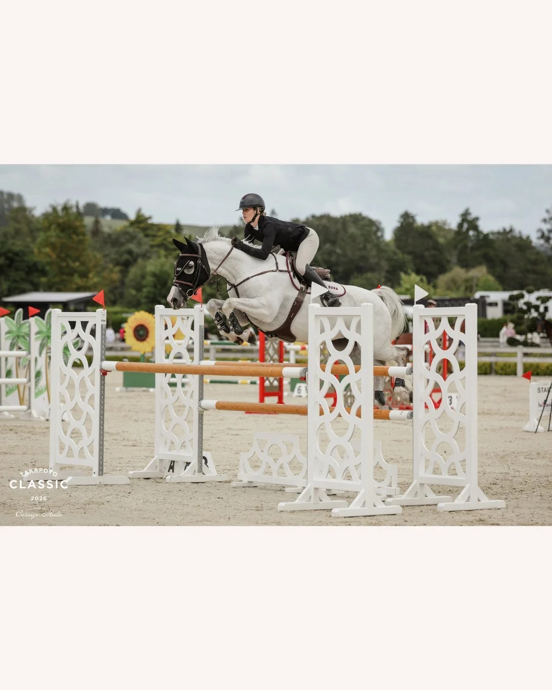 Tessa Ranger rides Dakarra WHS to victory in the Trinity Hill Wines Pro-Am Qualifier 1 yesterday :)

🥇 Tessa Ranger and Dakarra WHS
🥈 Deanna Horsburgh and Entourage NZPH
🥉 Glen Beal and Soprano
4th Amy McMullan and Wallingford Casino
5th Samantha 