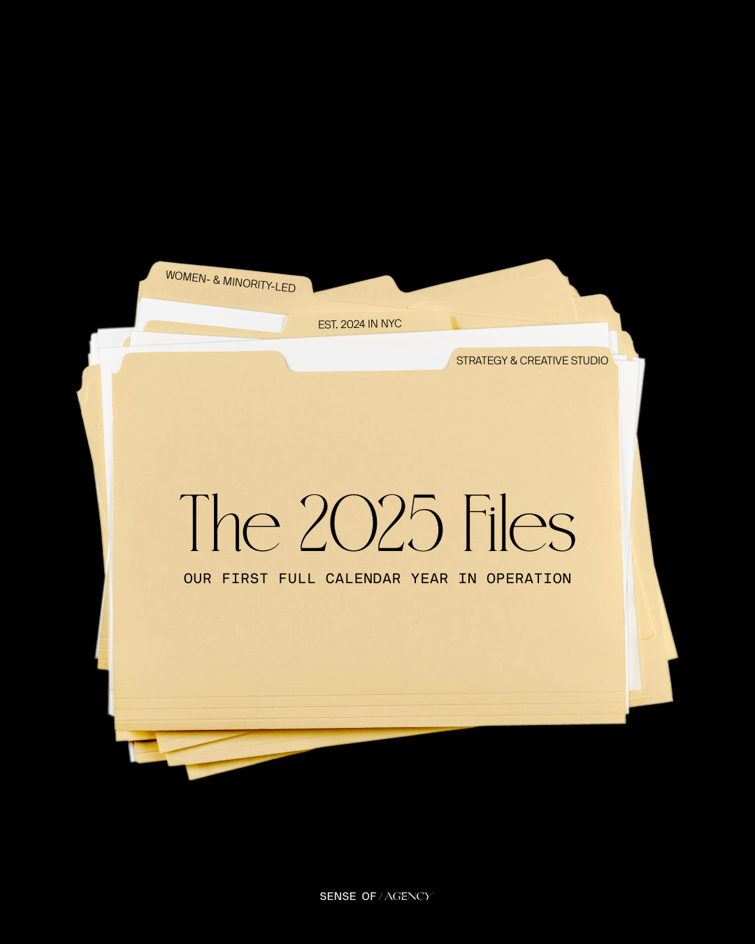 2025 Wrapped: A Year of Creative Impact for Sense of Agency