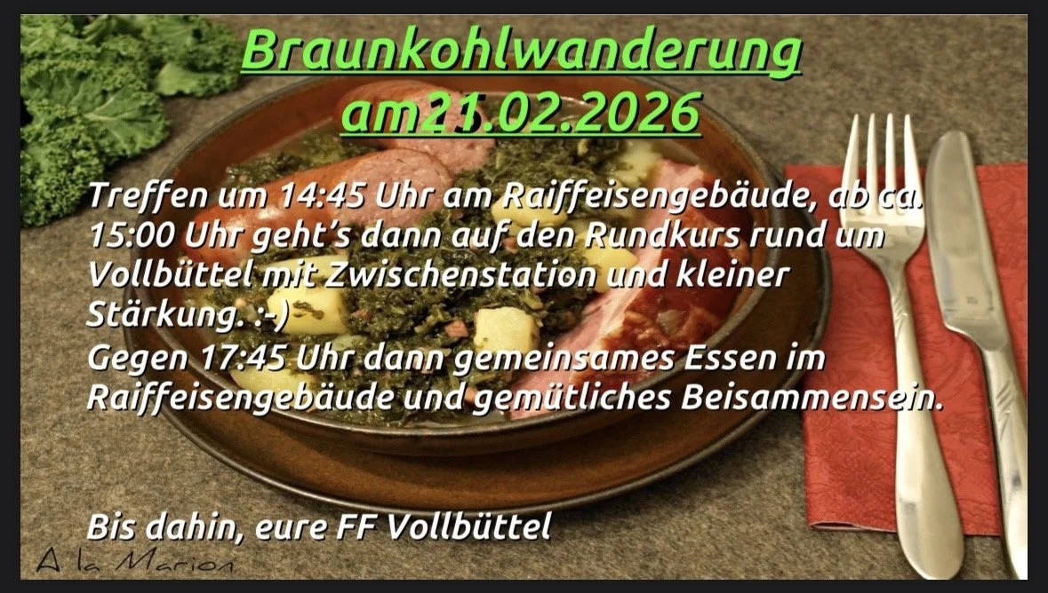 Braunkohlwanderung in Vollbüttel