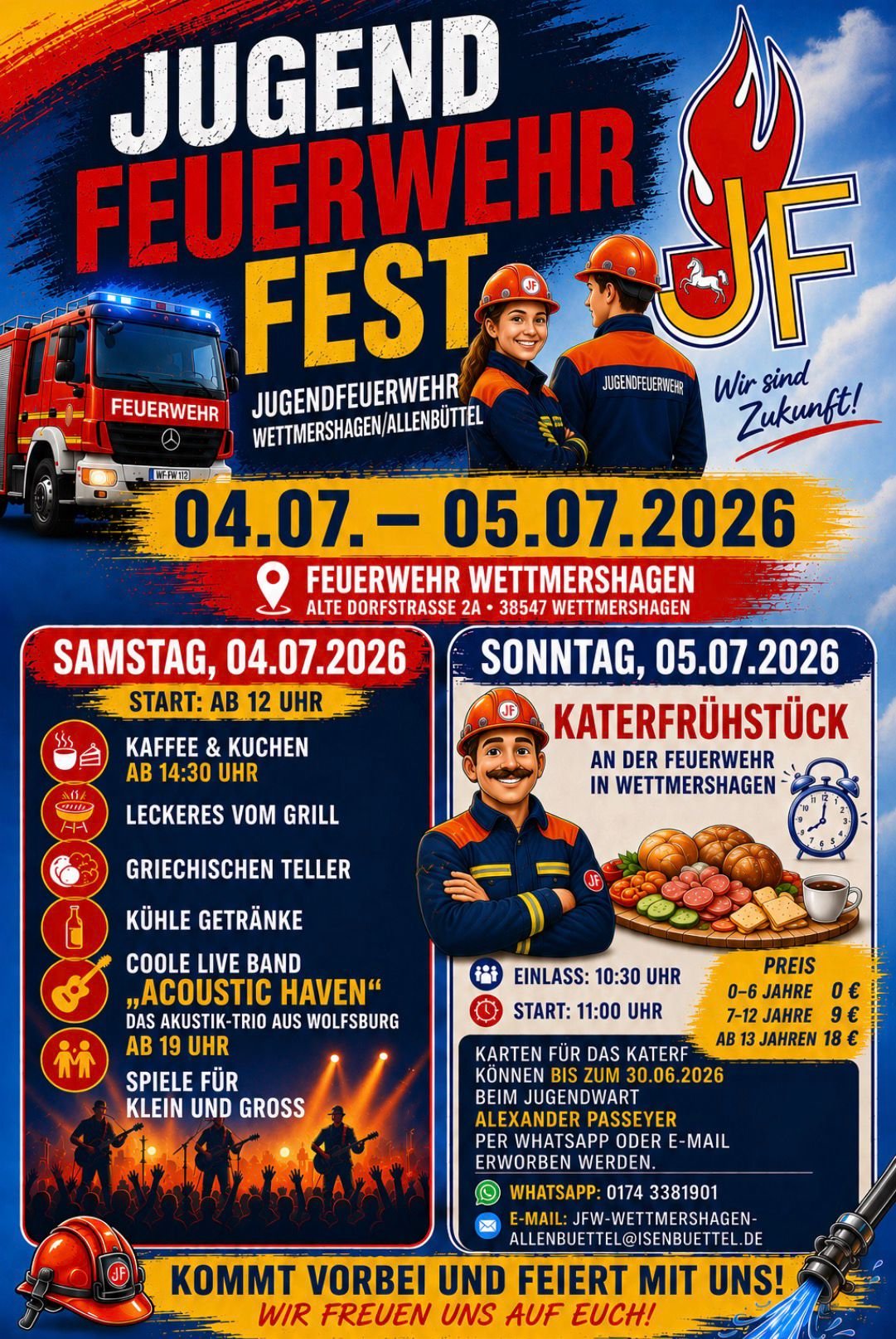 Jugendfeuerwehrfest Wettmershagen / Allenbüttel