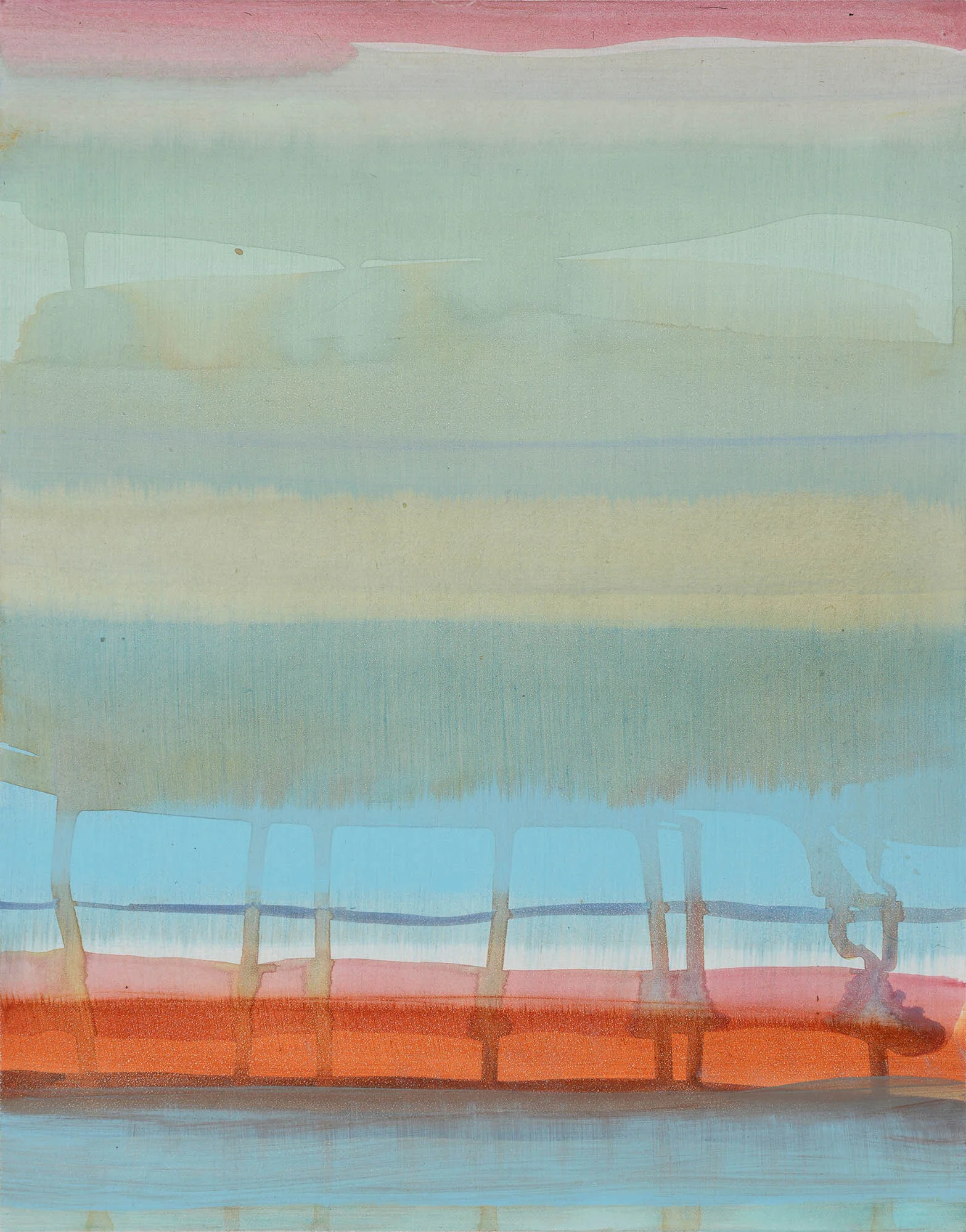 "Near the Beginning 3" 14x11 in. 2016 Private Collection