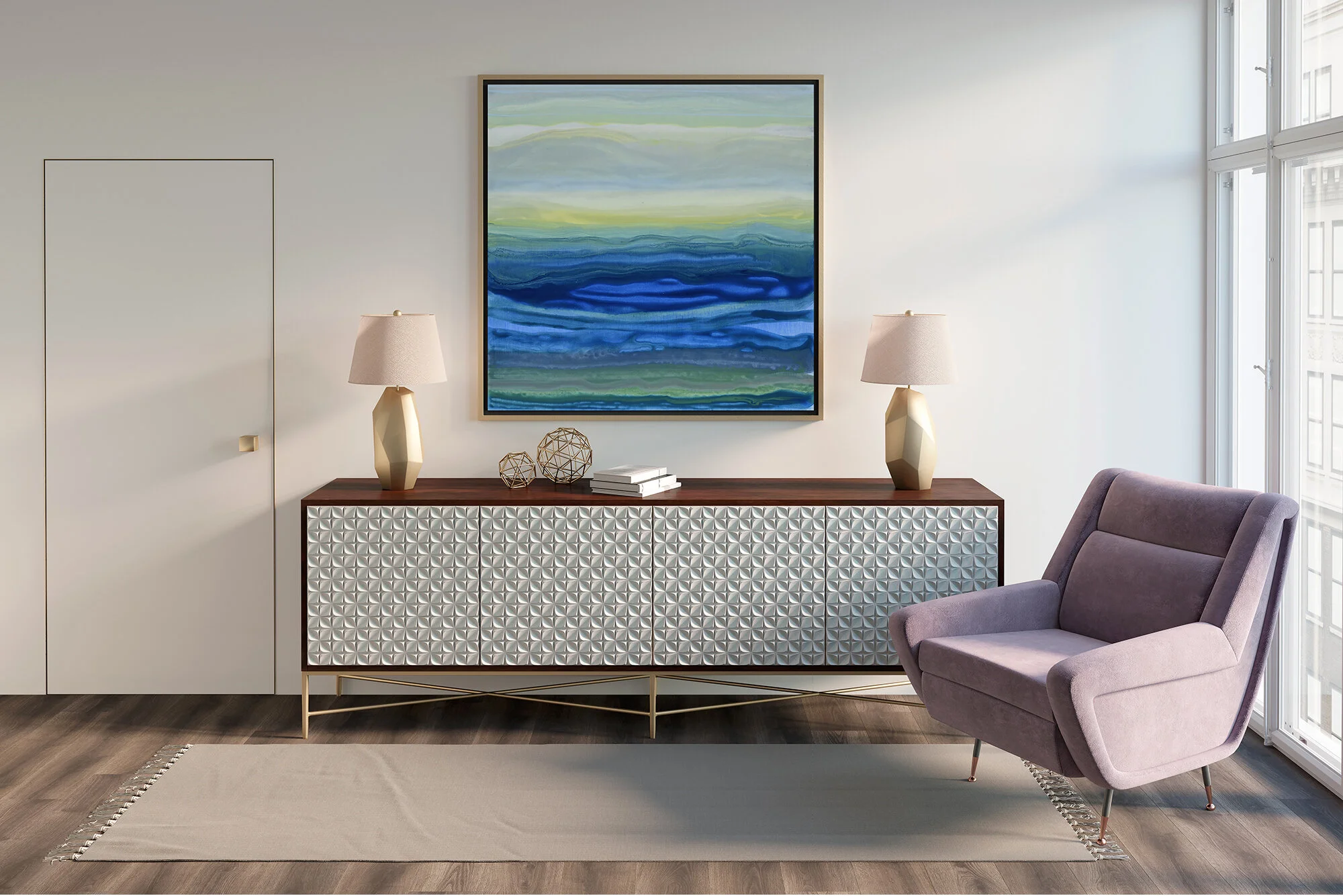lavendar room with luminous worlds.jpg