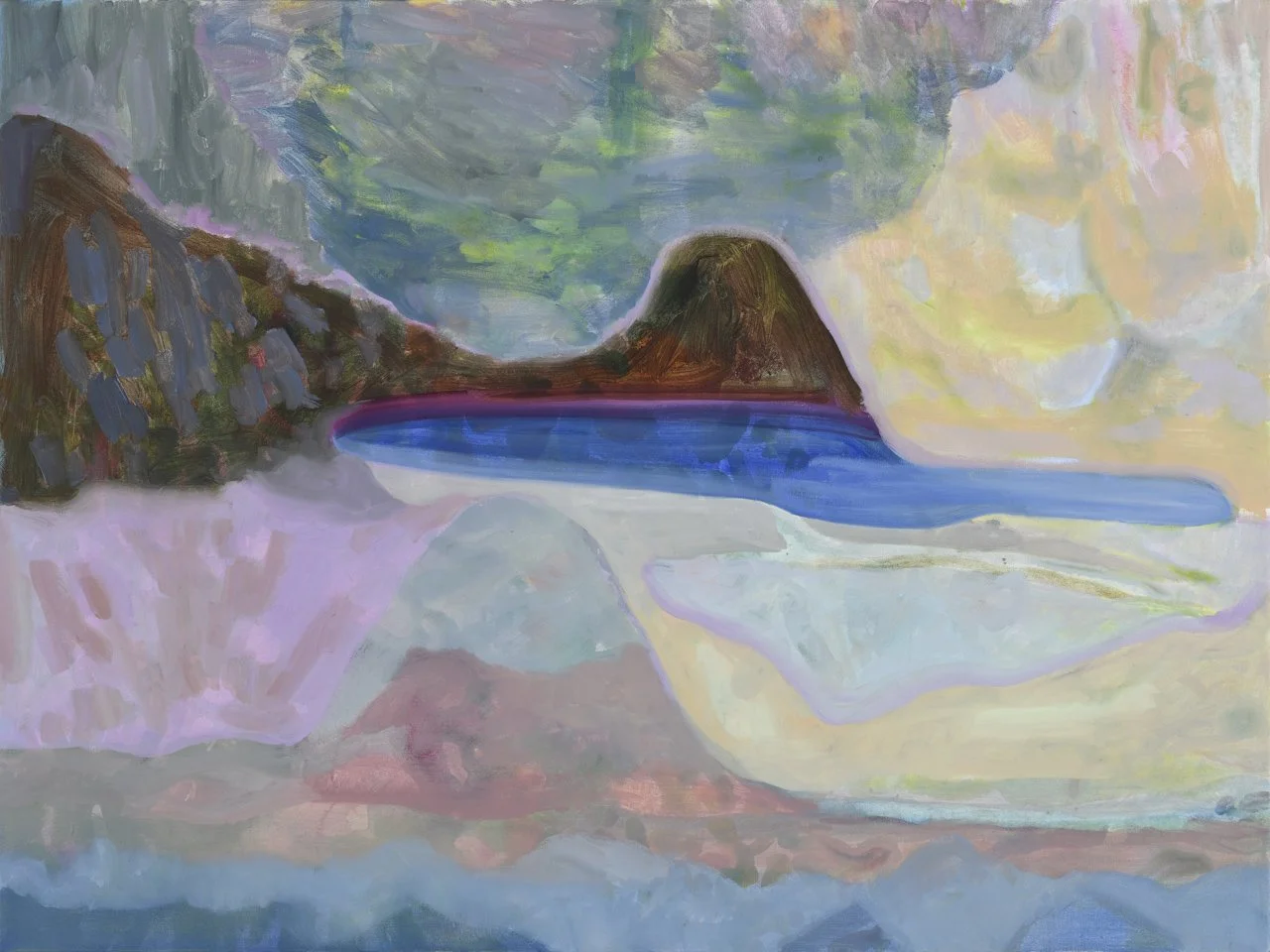 "Infinity's Edge" 30x40 in. 2022
