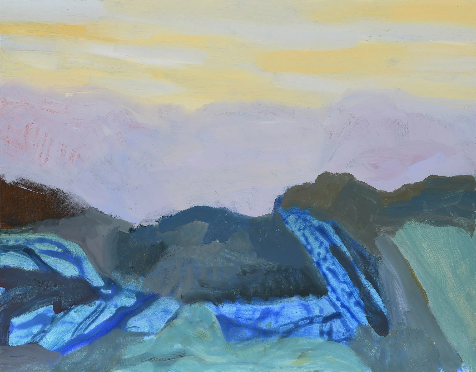 "Farming all the Colors 1" 11x14 in. 2022