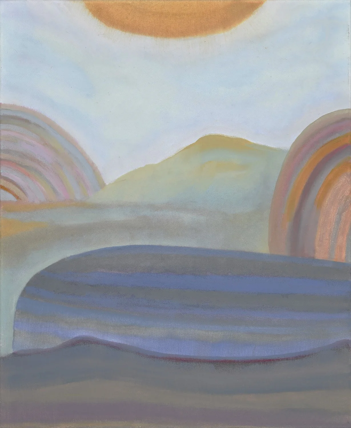 "Touching Quiet Joy" 24x20 in. 2022