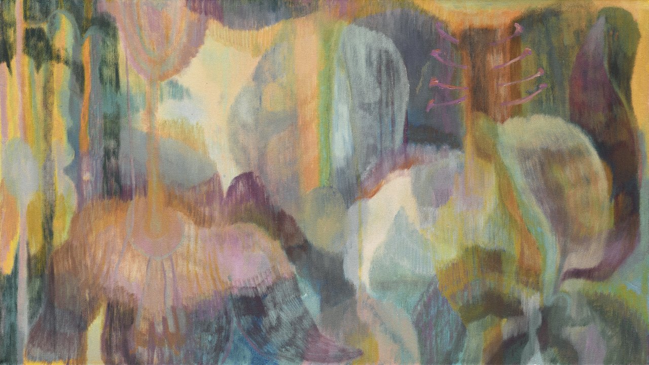 Before There Was Here 18 x 32 in. Oil on Canvas