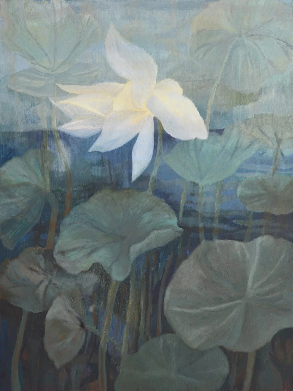 Threshold 40 x 30 in.  Oil on Canvas