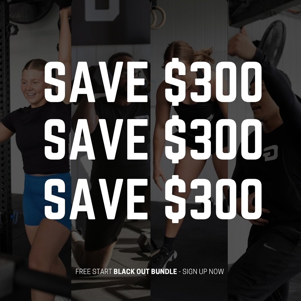 ➕Are you ready to take your fitness journey to the next level &amp; SAVE $300 🚀

This Black Friday, Fitdistrict is excited to offer you an exclusive opportunity to join our community with the FREE START Black Out Bundle&mdash;designed to help you ju