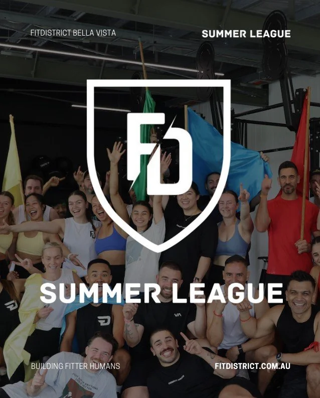 ☀️ SUMMER LEAGUE KICKS OFF TOMORROW! ☀️

After four incredible years, the Fitdistrict Summer League has grown into the event our community waits for all year and it&rsquo;s finally here! 🔥

This isn&rsquo;t just a competition, it&rsquo;s four weeks 