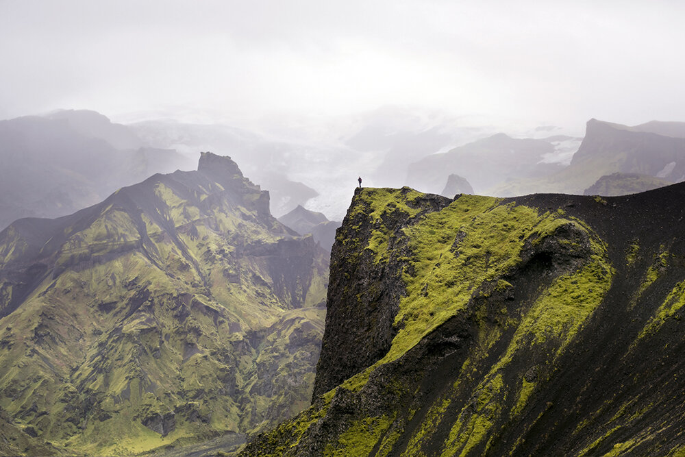  Precipice in Þórsmörk, Iceland, Digital Photograph, 2016 