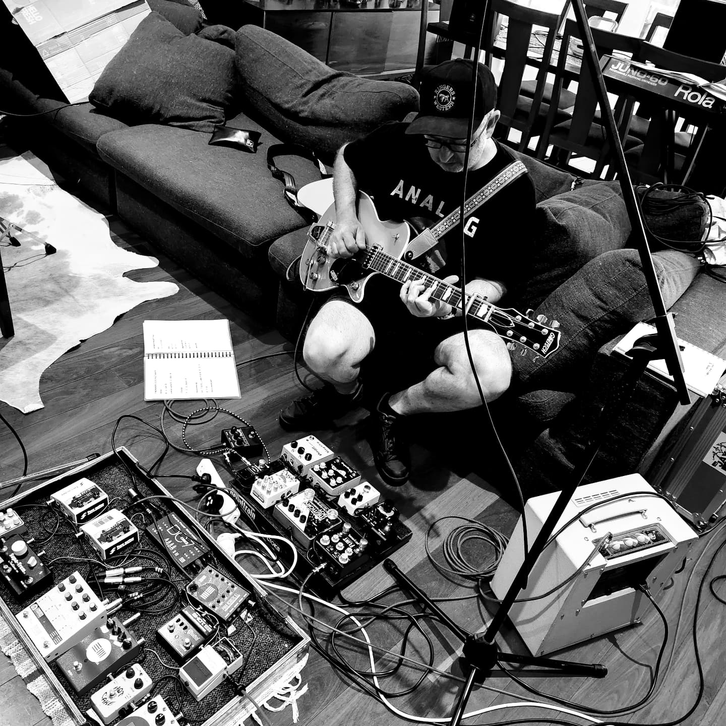 Paul Francis Wood's recording studio based in West Perth, Western australia