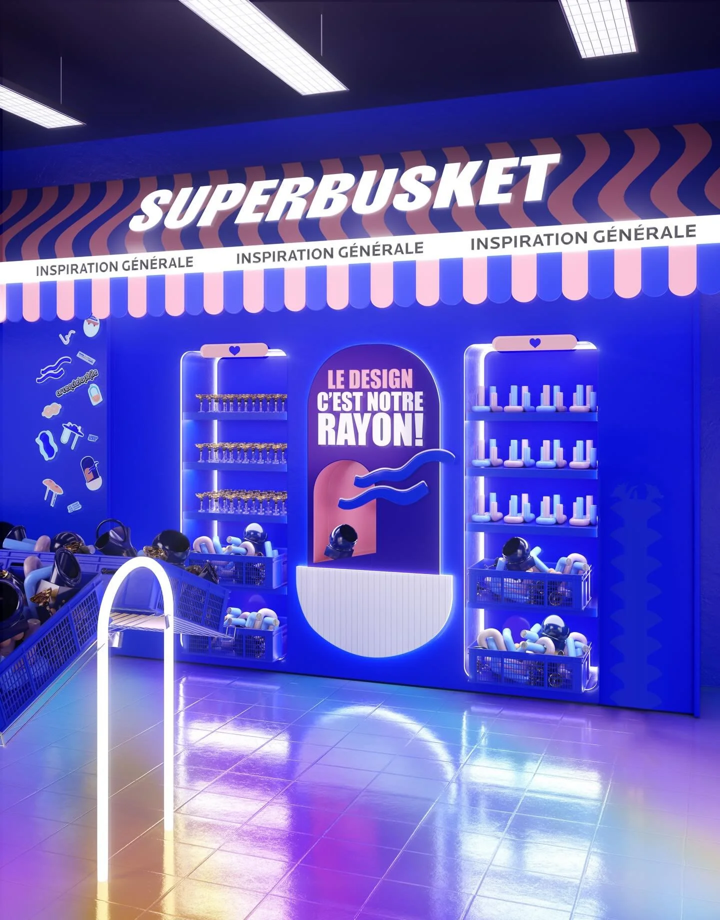 Me demandez pas pourquoi !
Un jeu de mot foireux.
Un slogan douteux.
Malgr&eacute; tout, &ccedil;a m&rsquo;a beaucoup inspir&eacute;e 🫠

SUPERBUSKET 24/7 bient&ocirc;t en bas de chez vous 🛒 

&mdash;&mdash;&mdash;&mdash;&mdash;

Merci @oliviercandi