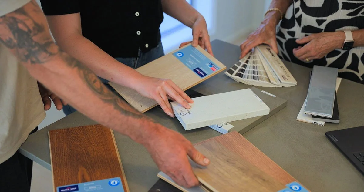 Choosing colours for new home