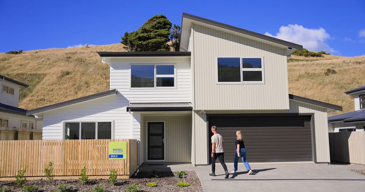 Finished new homes, Churton Park