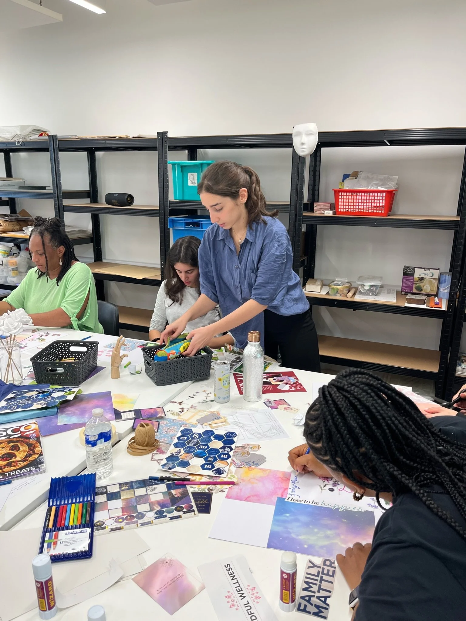 Vision board workshop. Southall. 2023