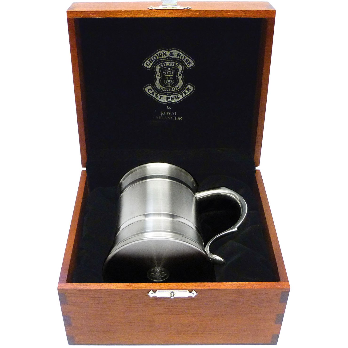 English Pewter Company 1 Pint Rodney Pewter Tankard - Heavy Gauge, Handmade In Sheffield With Free Engraving-435207