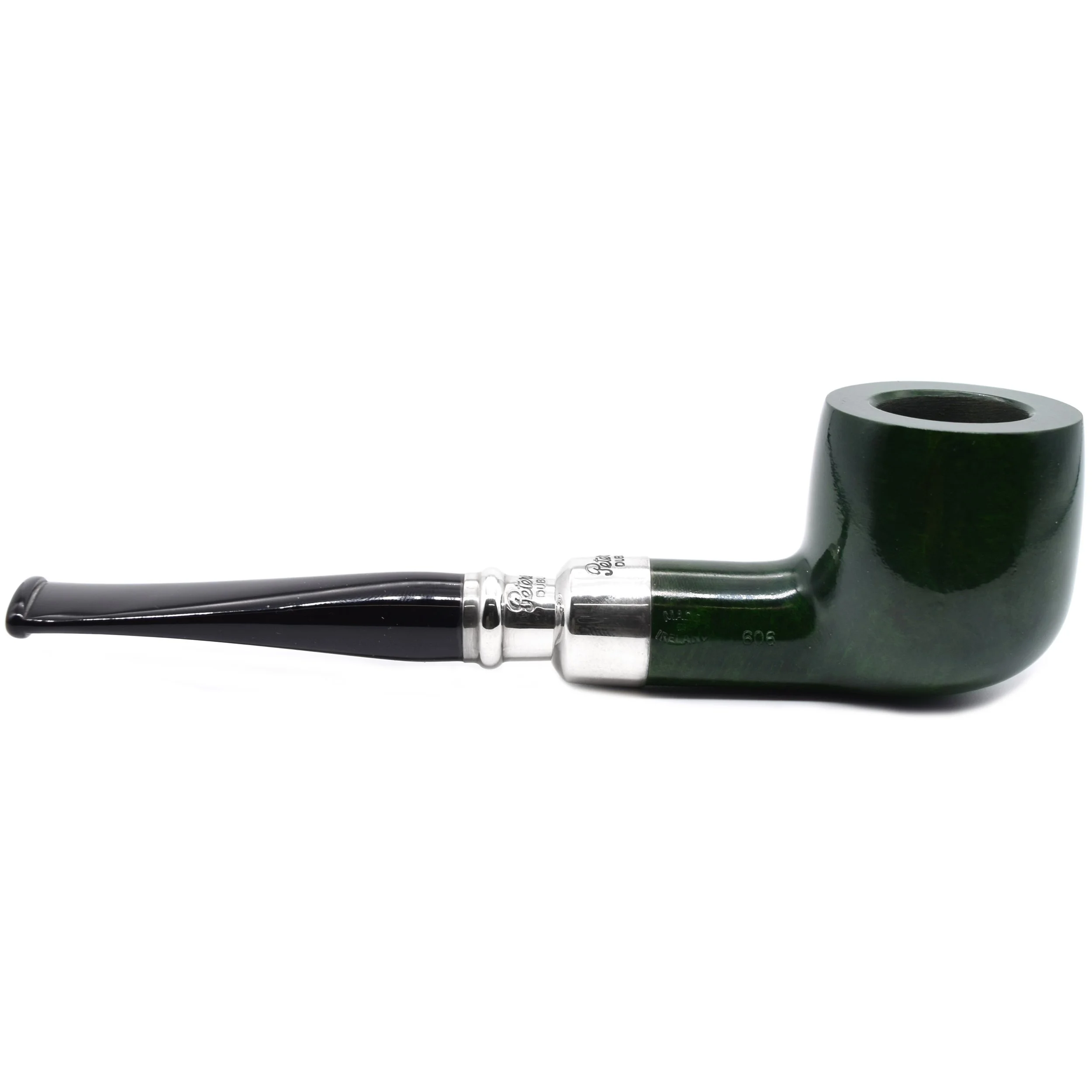 Peterson Sterling Silver Mounted Pipes — Harrison & Simmonds