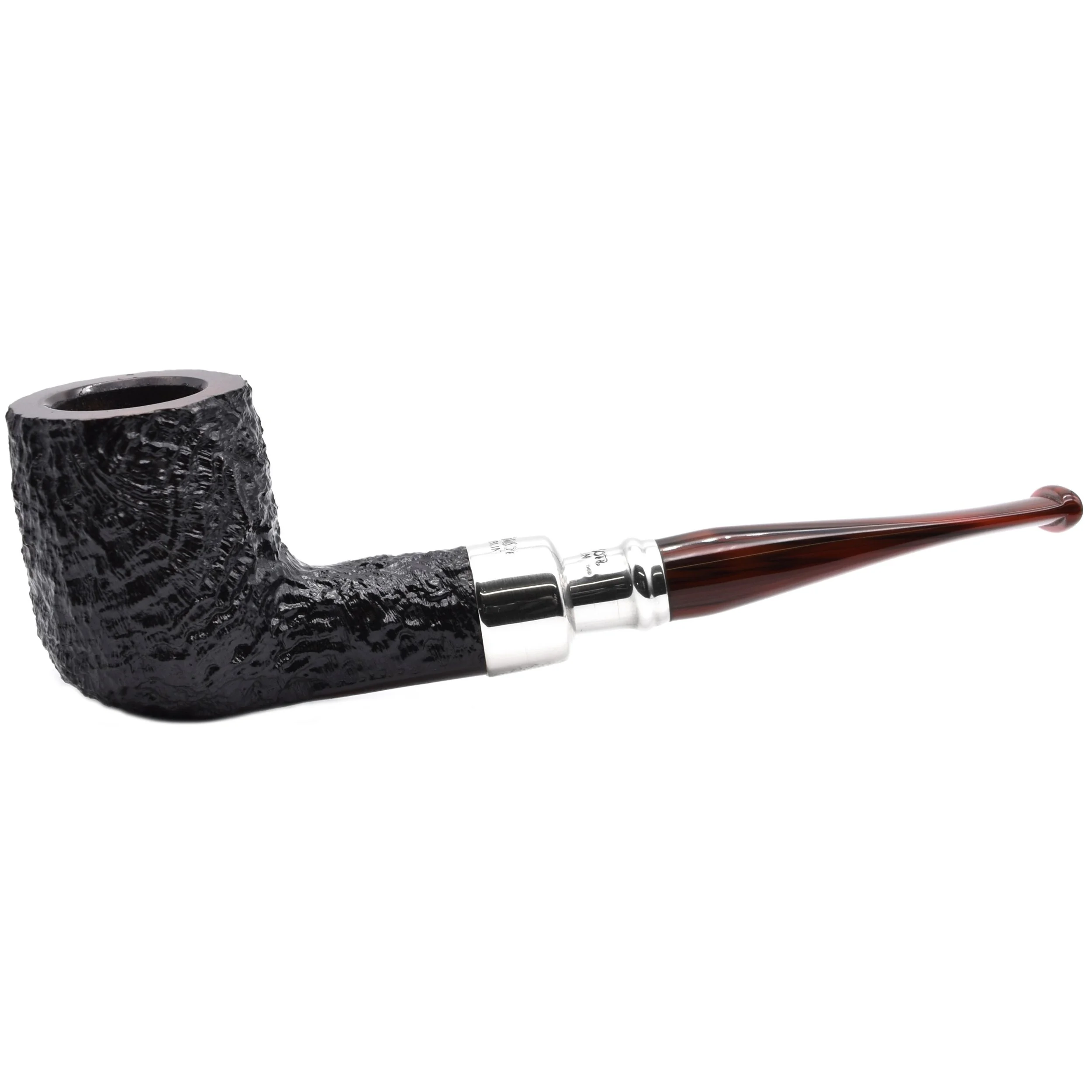 Peterson Sterling Silver Mounted Pipes — Harrison & Simmonds