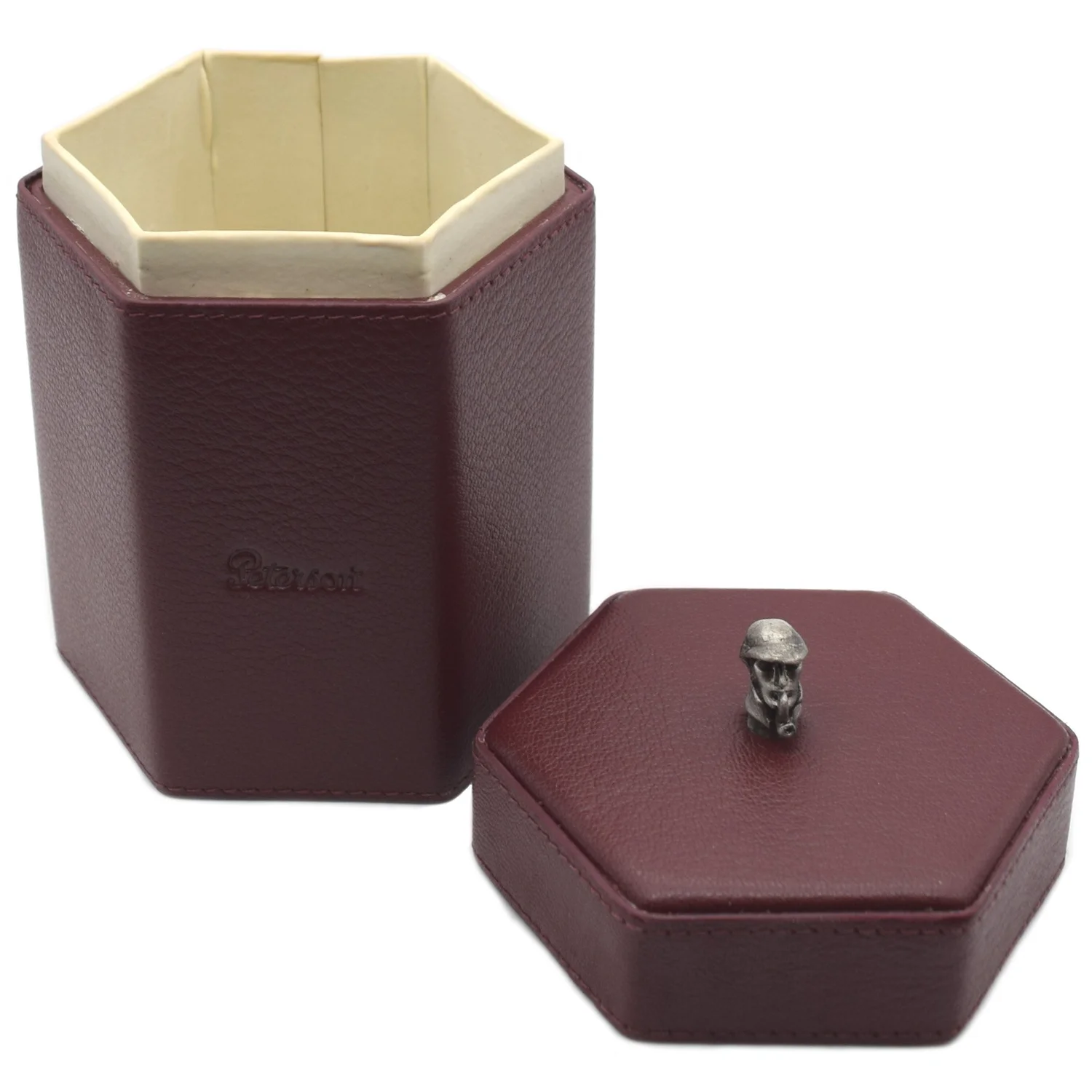 Peterson Sherlock Holmes 'Oxblood' Red Tobacco 'Jar' — Harrison & Simmonds