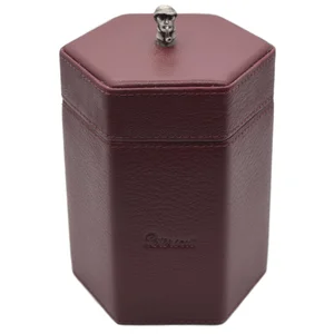 Peterson Sherlock Holmes 'Oxblood' Red Tobacco 'Jar' — Harrison & Simmonds