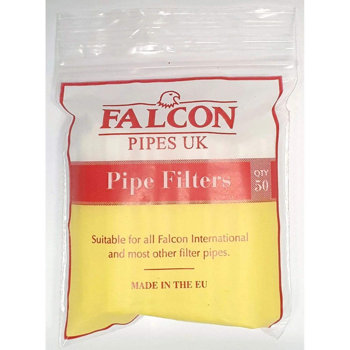 Falcon Pipe Filters For Falcon International Pipes (Pack of 50)