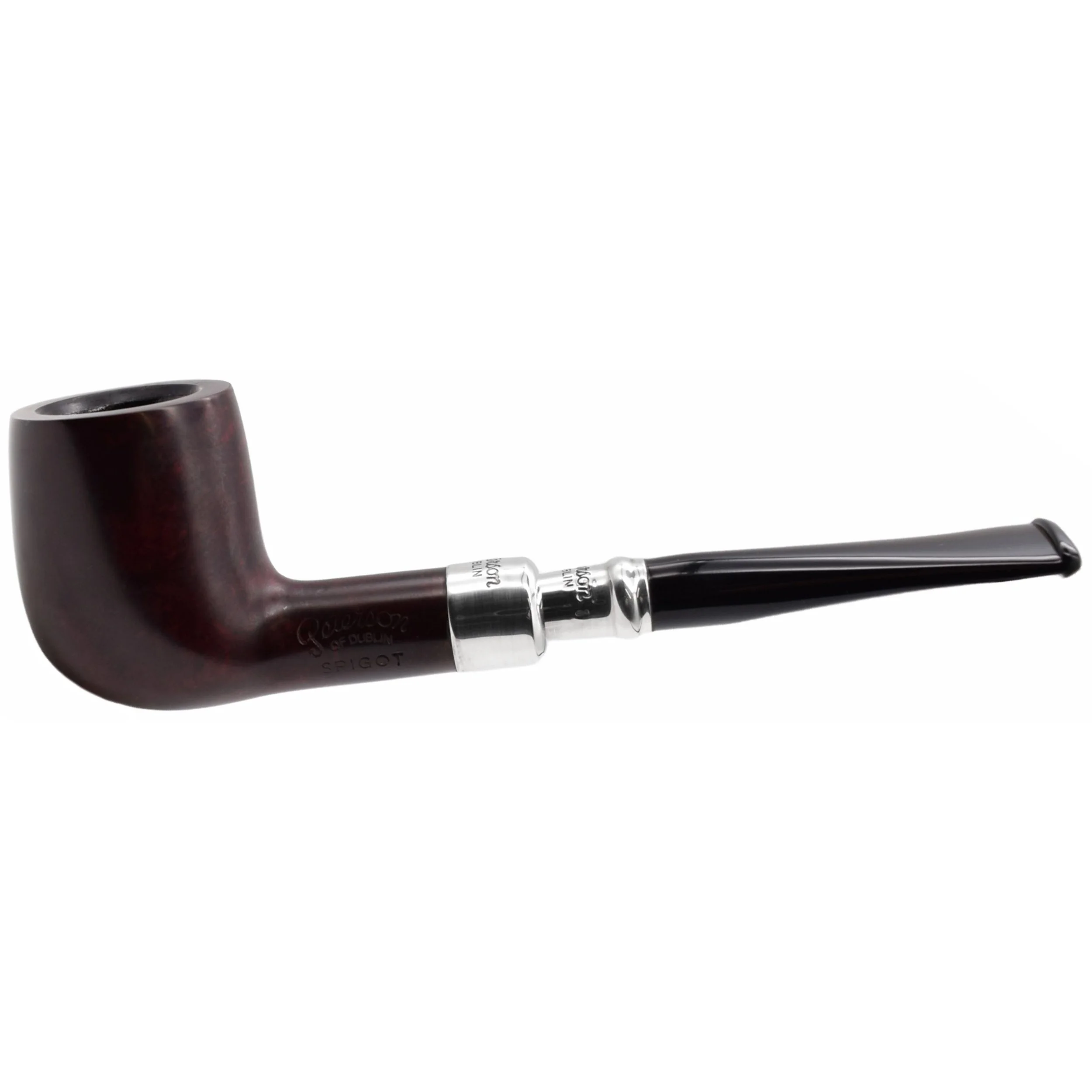 Peterson Sterling Silver Mounted Pipes — Harrison & Simmonds