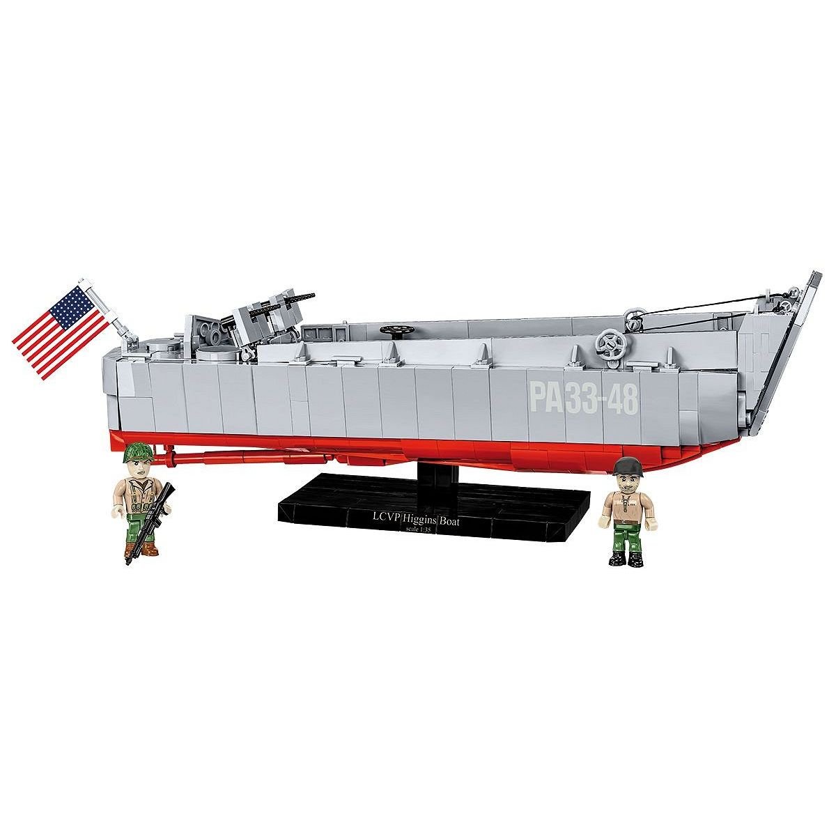 COBI Set Costruzione LCVP Higgins Boat – Modello In Mattoncini, 715 Pezzi, Istruzioni Illustrate, Compatibile Con Altri Marchi, Fatto In UE - 3