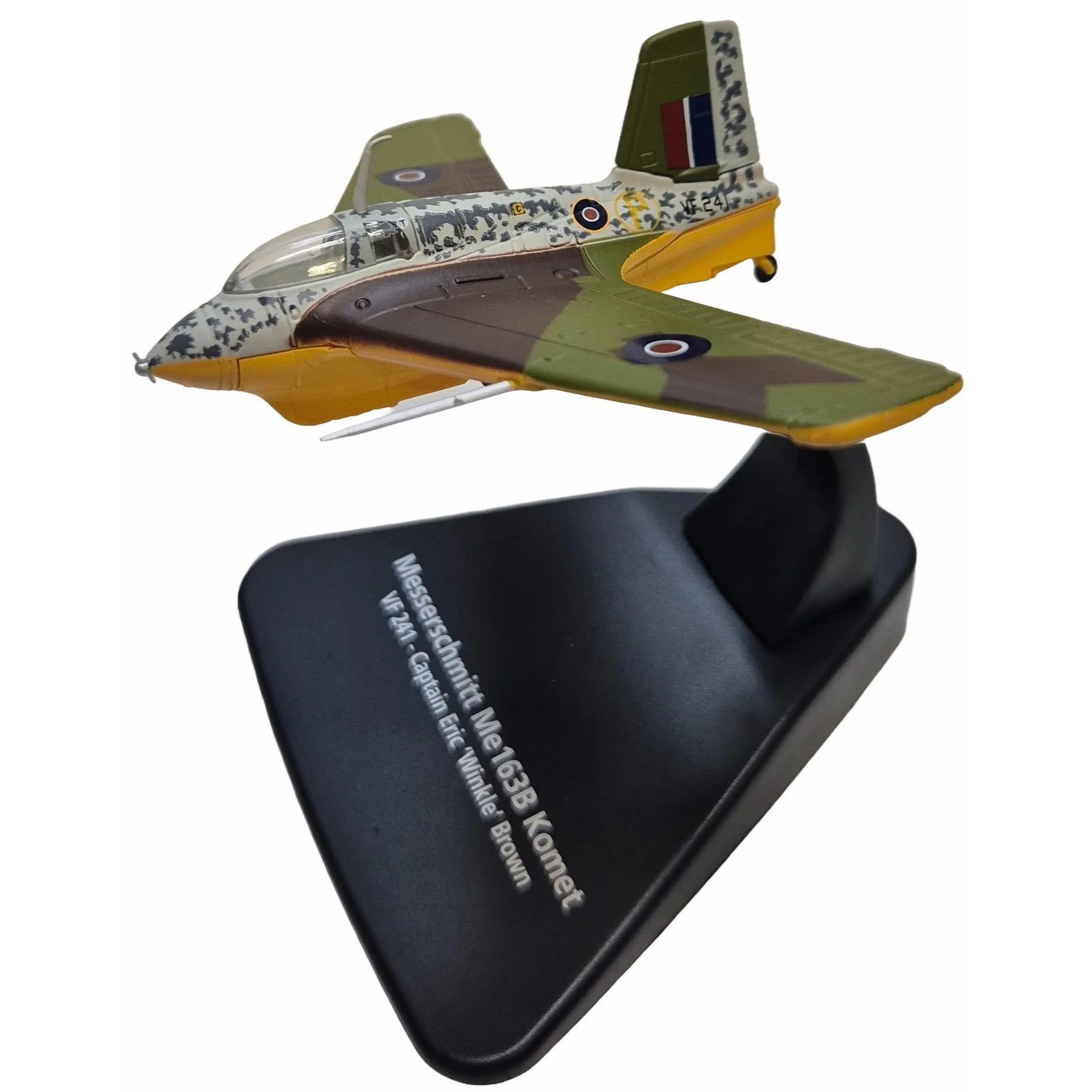 white-AC095 Oxford Diecast Eric Winkle Brown Me163B Komet 01.JPG