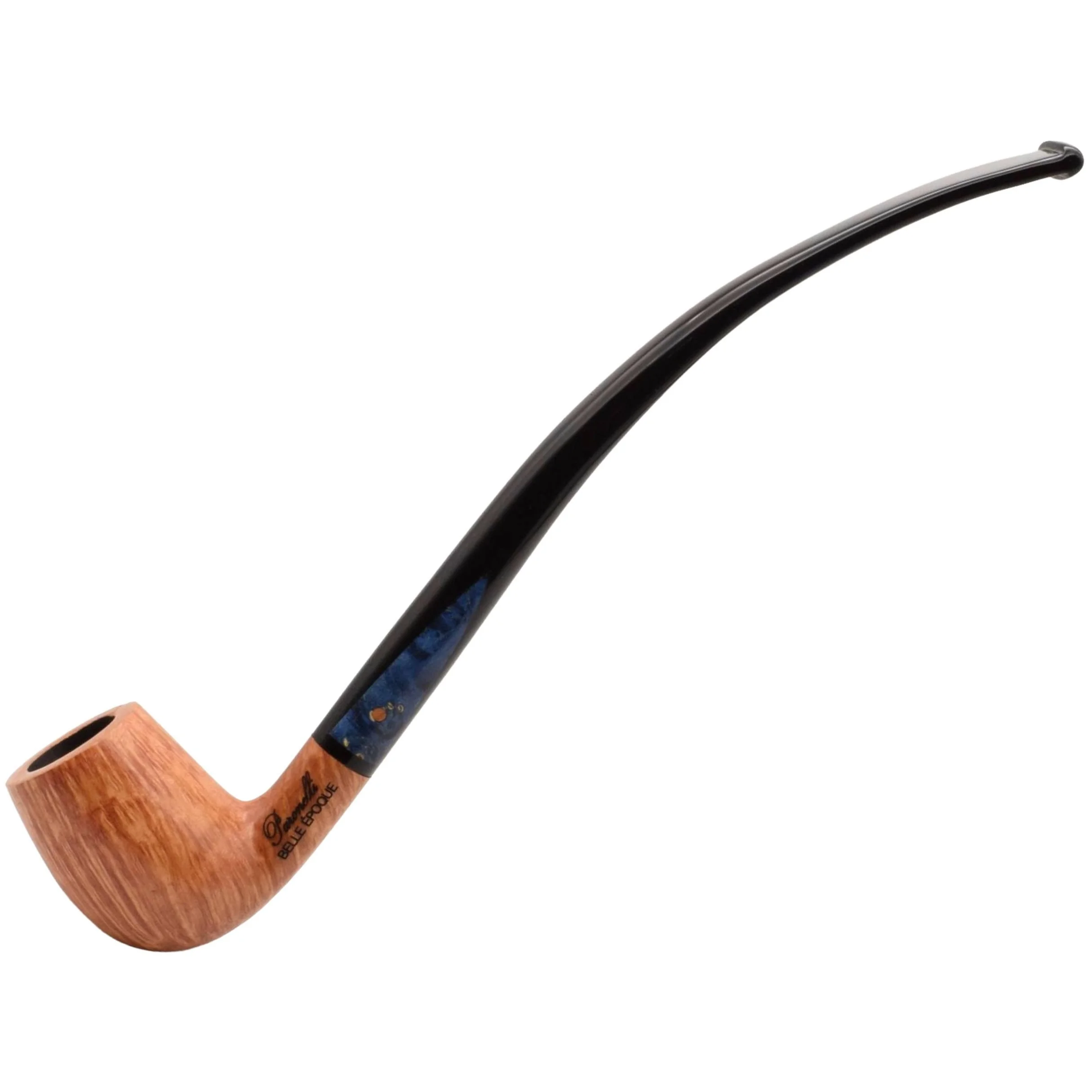white-Paronelli Belle Epoch Blue Inlay Churchwarden 01.JPG
