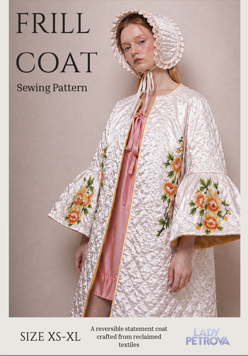 Frill Coat Digital Sewing Pattern