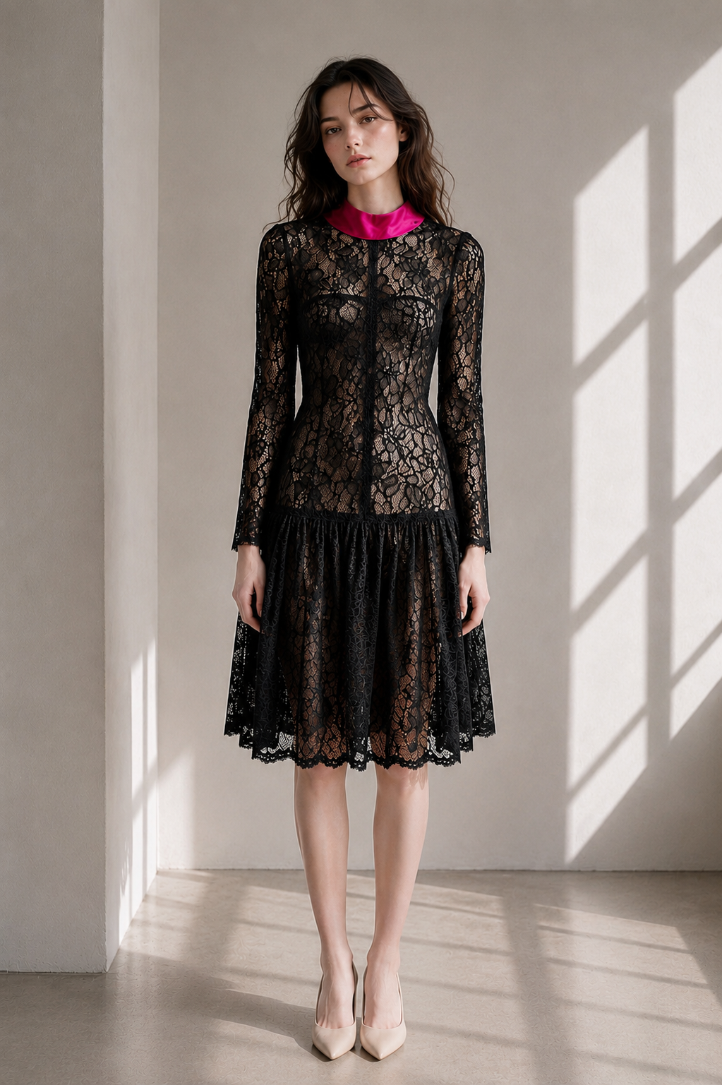 Popular Hostess dress - black