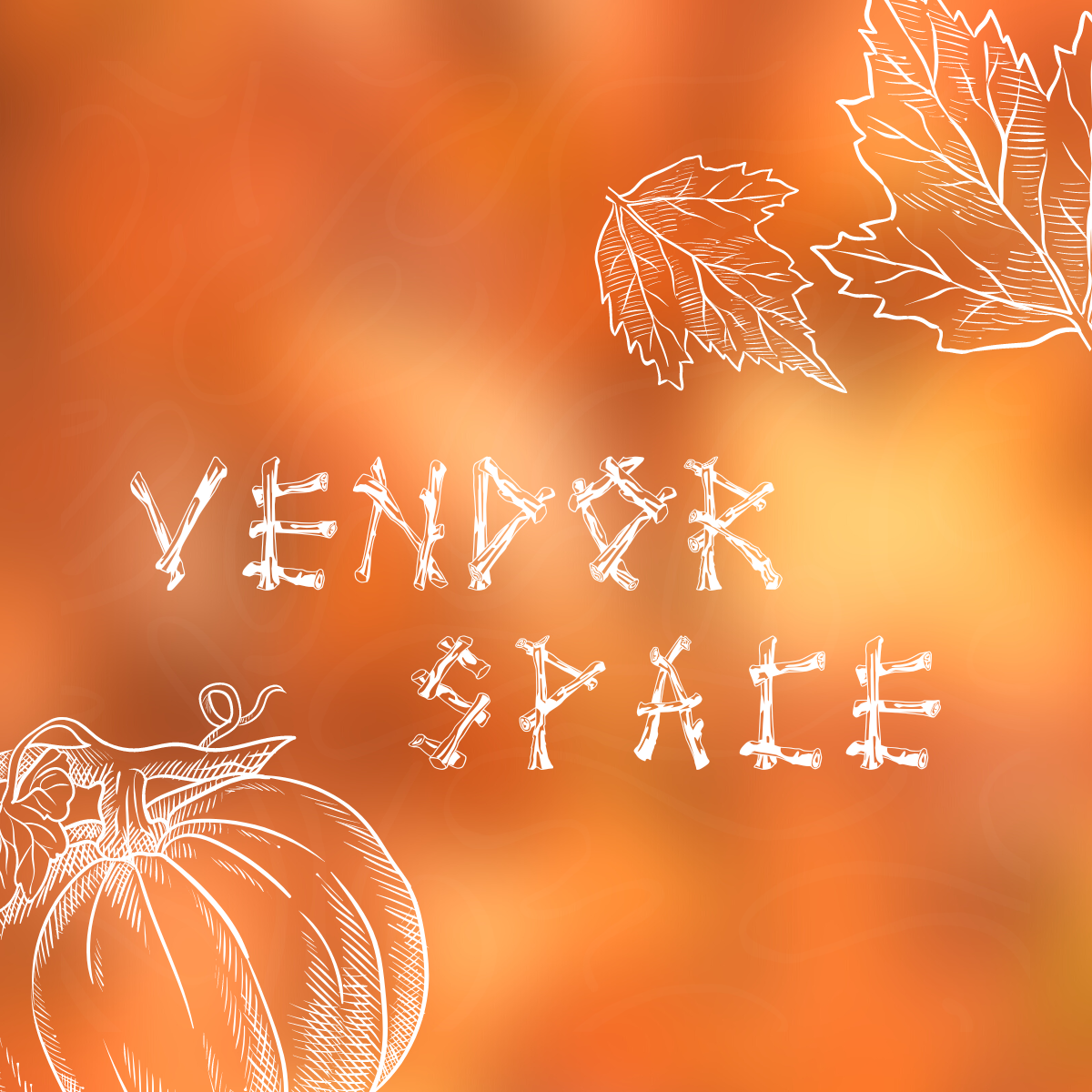 Fall Vendor Space
