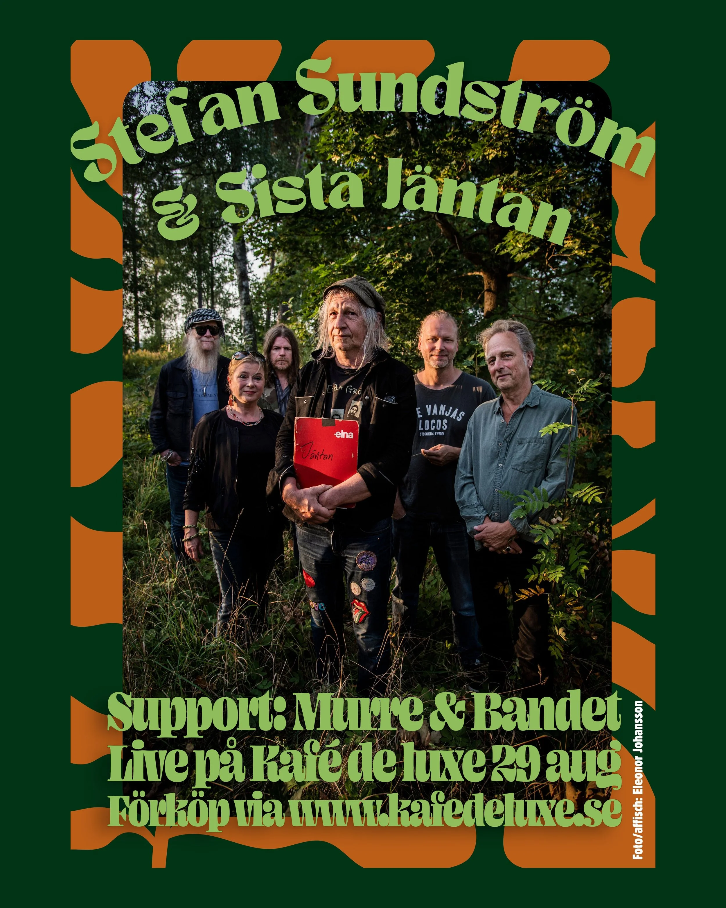 Stefan Sundström och Sista Jäntan + Murre & Bandet. OBS. Flyttat till Kafé de luxe
