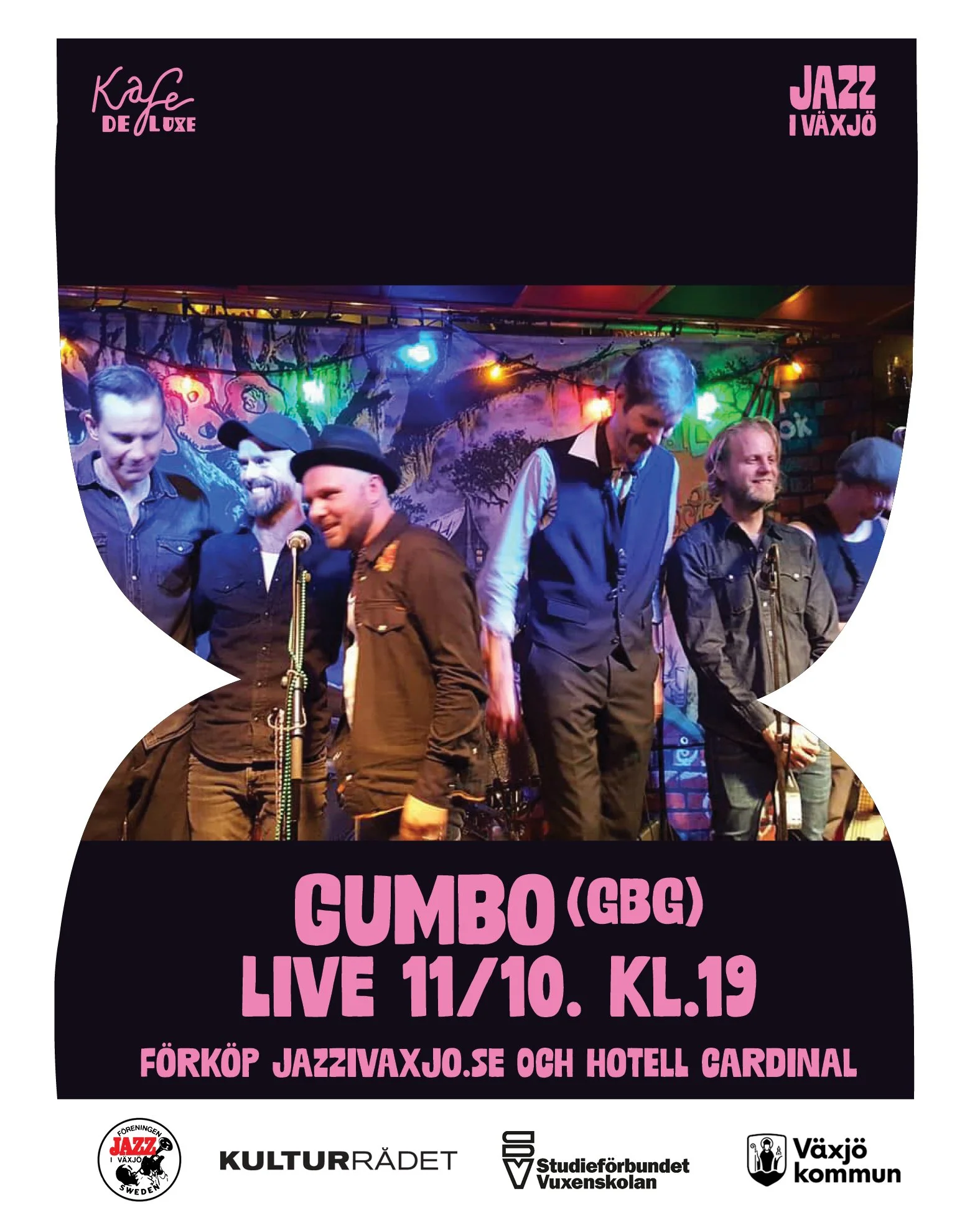 Jazz i Växjö presenterar GUMBO