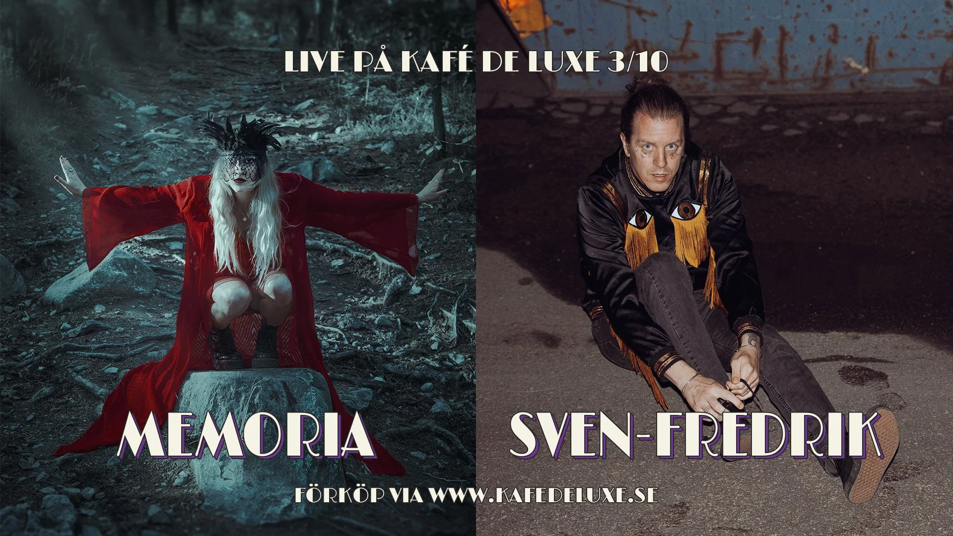 Live: Memoria + Sven-Fredrik